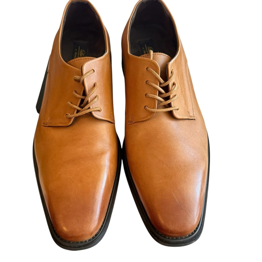 La Milano Oxford Leather Shoes - Men’s Size 10.5 Style A11326 - Picture 2 of 15